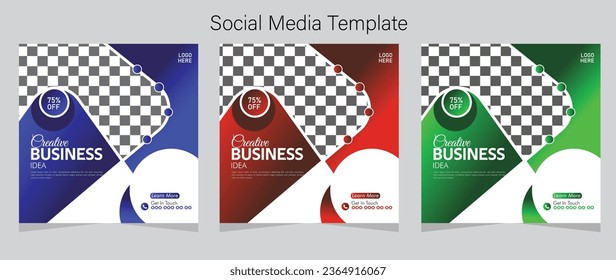 modern and unique professional business social template or social media post ideas for cleaning business.