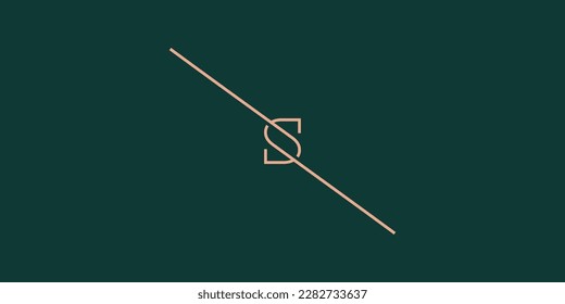 Modern and unique  S  logo design 