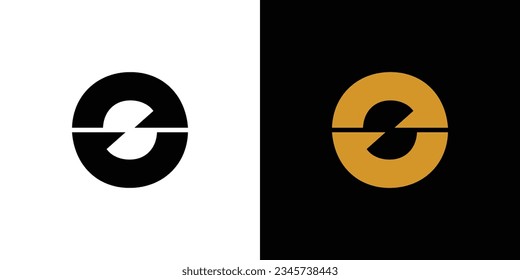 Diseño de logotipo S moderno y único 
