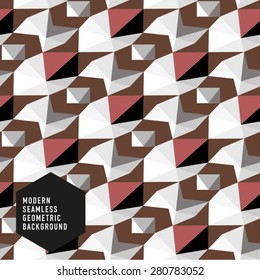 Modern Unique Seamless Geometric background