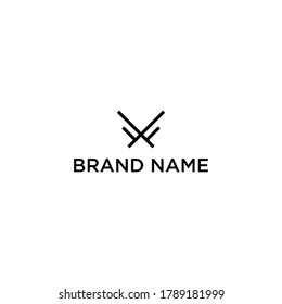 Modern unique Simple masculine letter F Logo for serious brand. Conveys elegant solid corporate firm professional services. 