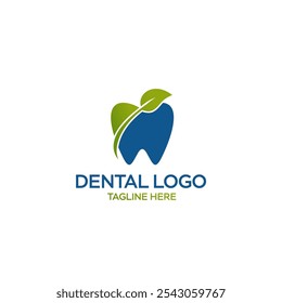 Moderno, único, simples e técnico lettermark logotipo de dente para dentista, ortodôntica e marca de pasta de dente. Transmite serviços elegantes, decolados, estilosos e profissionais.