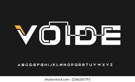 modern unique stylish capital bold alphabet letter logo design