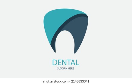 Modern Unique Tooth Dental Health Icon stock illustration. Dental Care Clean Teeth icon, stock illustration. Oral Health Day Vector Design For Celebrate Moment stock illustration