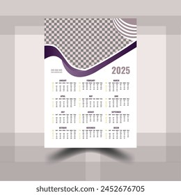 Modern And Unique Wall Calendar Design