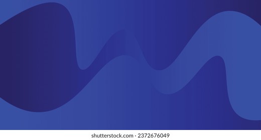 modern and unique wavy blue background
