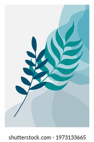 Modern universal art poster. Abstract design. Vector illustration.