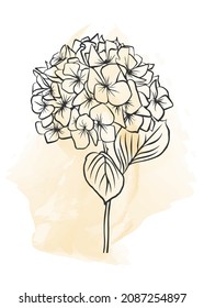 Ein modernes universelles Kunstposter. Geeignet für Grußkarten, Poster, Ferienkarten, Firmenkarten und Einladungen. Abstraktes Design. Vektorgrafik. Doodle