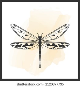 A modern universal art poster. Suitable for greeting cards, posters, holiday cards, corporate cards, and invitations. Vector illustration. Doodle style