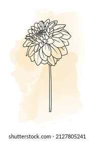 A modern universal art poster. Suitable for greeting cards,posters, holiday cards, corporate cards and invitations. Abstract design. Vector illustration. Doodle