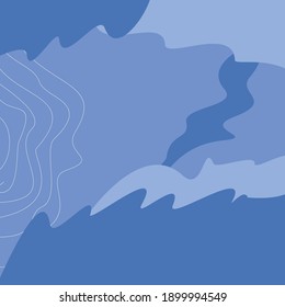 Plantillas artísticas universales modernas. diseño de vector de fondo abstracto