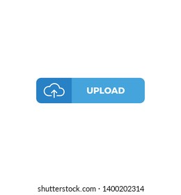 Modern Upload Button Icon For All storage business technology company with luxury high end look
