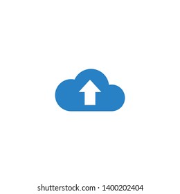 Modern Upload Button Icon For All storage business technology company with luxury high end look
