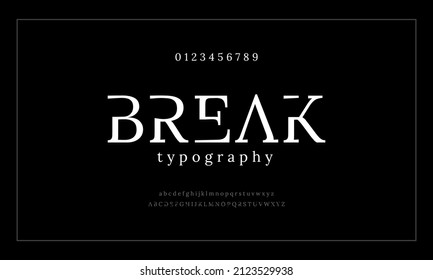 Modern urban alphabet fonts. Elegant typography, technology, fashion, digital, creative logo font. vector illustration. Elegant luxury font.