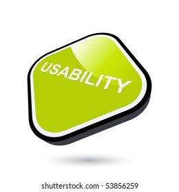 modern usability sign