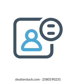 Modern Username Icon for Login