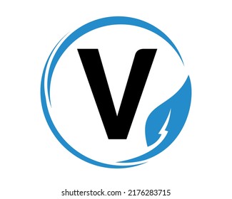 modern V letter logo design template Abstract icon