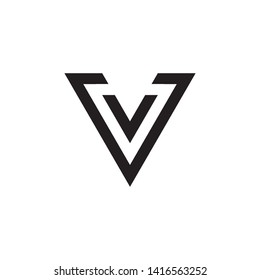 modern v letter logo vector logo design inspiration
