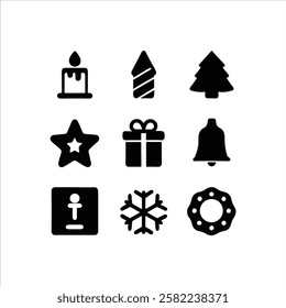 Modern Vacation and Holiday Icon Set for Travel, Tourism, and Lifestyle Design Projects