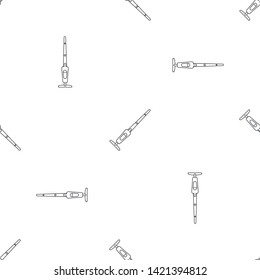 Modern vacuum cleaner pattern seamless vector repeat geometric for any web design