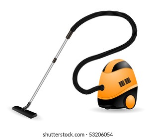 modern vacuum cleaner - vector