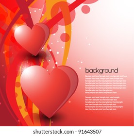 modern valentines background