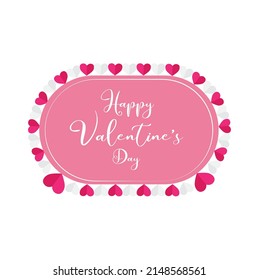 Modern valentine's day background design