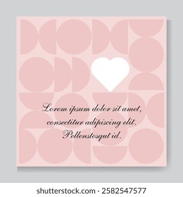 Modern valentines day cover design templates valentines day. Modern designer valentines day cover templates. Trendy minimalist aesthetic with gradient graphic background.