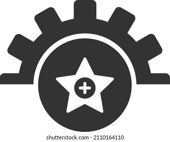 Modern value service icon vector 
