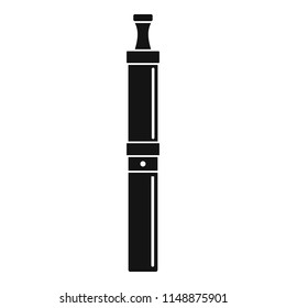 Modern vape pen icon. Simple illustration of modern vape pen vector icon for web design isolated on white background