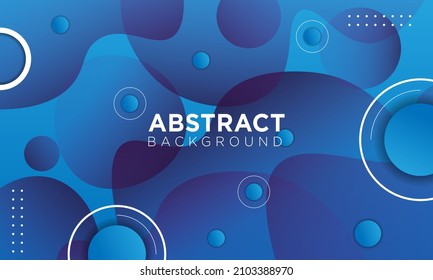 modern vector abstract background with circle elements eps 10