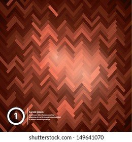 Modern vector abstract background. Futuristic mosaic and lights. Dark wallpaper with lights. Ornate base. Fresh colors.