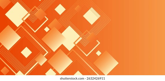Modern vector abstract background for wallpaper, Orange and light White colors combination. business brochure cover, list, page, book, card, banner, sheet, album, art template design.