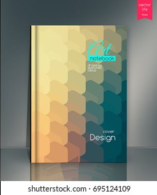 Modern Vector abstract book cover