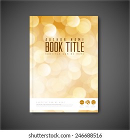 Modern Vector abstract brochure / book / flyer design template 