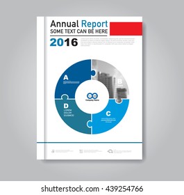 Modern Vector abstract brochure, cover annual report or flyer design template 