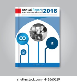 Modern Vector abstract brochure, cover annual report or flyer design template 