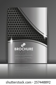 Modern Vector abstract brochure, report or design template