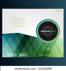 Modern Vector abstract brochure, report or flyer design template