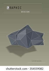 modern vector abstract cover, book or brochure design template.