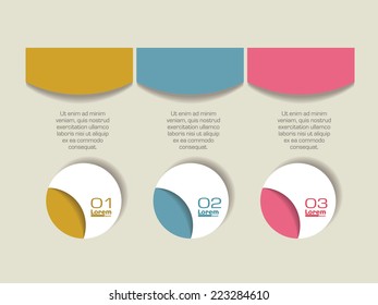 modern vector abstract flow chart infographic elements
