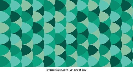 Modern vector abstract  geometric background with circles in retro color,Abstract mosaic artwork.