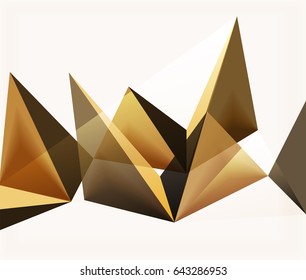 Modern vector abstract geometric textured background