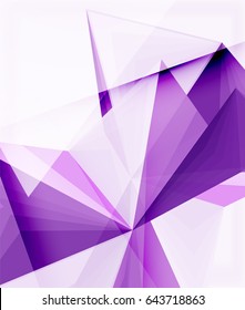 Modern vector abstract geometric textured background