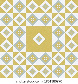 Modern vector abstract seamless geometric pattern in Scandinavian style.