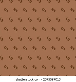 Patrón geométrico abstracto vectorial moderno con semicírculos en estilo retro. Patrón de rayas vectoriales en el fondo beige