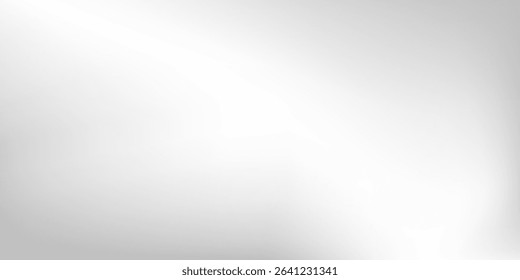 Modern vector aluminum grey sheet with reflection. Platinum and titanium abstract cold modern simple