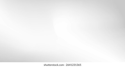 Modern vector aluminum grey sheet with reflection. Platinum and titanium abstract cold modern simple abstract art