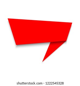 Modern vector announce banner isolated on white background, new label design for sale