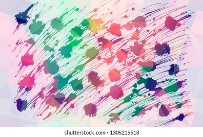 Modern vector artistic background. Polygonal art. Web design background 